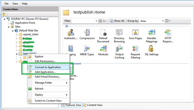 convert to Application